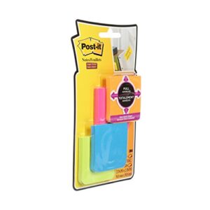 Post-it F2208SSAU Super Sticky Full Adhesive Notes, 2"x2", Rio de Janeiro Colors, 8 Pads/Pack