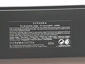 Sephora Collection Trio Face palette in Radiate