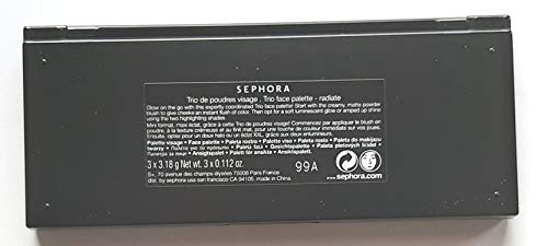 Sephora Collection Trio Face palette in Radiate