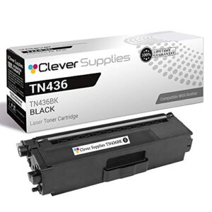 cs compatible toner cartridge replacement for brother tn436 tn-436 tn436bk black for hl-l8360cdw hl-l8360cdwt hl-l9310cdw hl-l9310cdwtt mfc-l8900cdw mfc-l9570cdw mfc-l9570cdwt