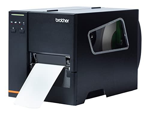 Brother TJ-4010TN Entry-Level High-Volume Industrial Barcode Label Printer, 203dpi, 6ips, Ethernet and USB 2.0
