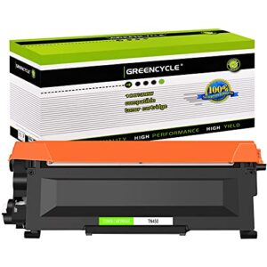 greencycle 1 pk tn450 high yield black laser toner cartridge compatible for brother dcp-7065dn printer
