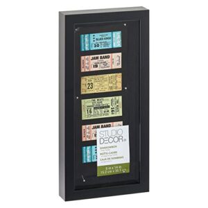 MICHAELS Black Panel Shadow Box, 6”; x 14”; By Studio Décor®