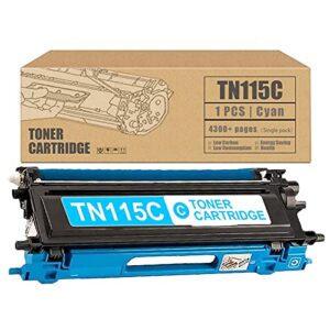 [1 pack,cyan] tn115c compatible toner cartridge replacement for brother hl-4070cdw 4040cn 4040cdn mfc-9440cn dcp-9040cn printer toner cartridge