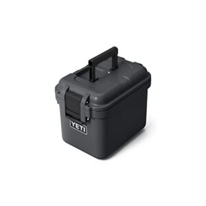 yeti loadout gobox 15 divided cargo case, charcoal