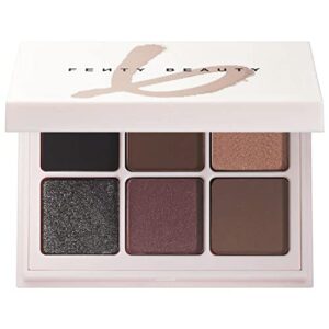 fenty beauty snap shadows-palette of 6 shades; number 6 smoky
