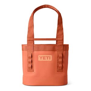 yeti camino 20 carryall with internal dividers, all-purpose utility bag, high desert clay