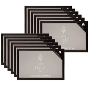 michaels bulk 12 pack: black narrow frame, aspect by studio décor®