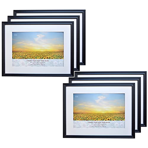 MICHAELS Bulk 6 Pack: Black 13”; x 19”; Frame with Mat, Lifestyles™ by Studio Décor®