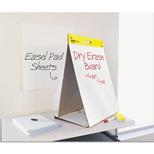 Post-It 563De Dry Erase Board/Plain Paper Pad,20-Inch X23-Inch,Plain,20 Shts,We