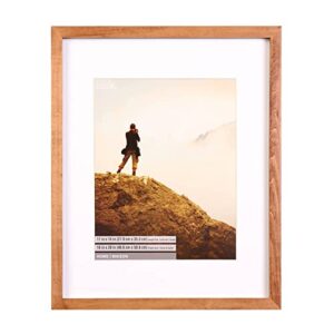 MICHAELS Bulk 6 Pack: Natural Walnut Stain 11”; x 14”; Frame with Mat, Home by Studio Décor®