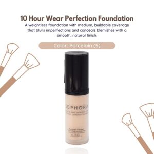 SEPHORA COLLECTION 10 HR Wear Perfection Foundation 05 Light Porcelain (P) 0.84 oz