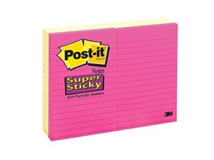 post-it super sticky notes 8 pads 90 each 720 sheets total value pack