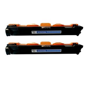 LinkToner Compatible Toner Cartridge Replacement High Yield for Brother TN1000 BK 2 Pack Laser Printer DCP-1510, DCP-1511, DCP-1512, DCP-1512W, DCP-1610, DCP-1610W