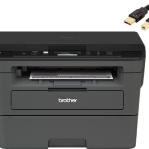 Brother HL-L23 90DW Series Compact Wireless Monochrome All-in-One Laser Printer, Print Scan Copy, Up to 32 Pages/Minute, Auto Duplex Printing, Mobile Printing, Durlyfish