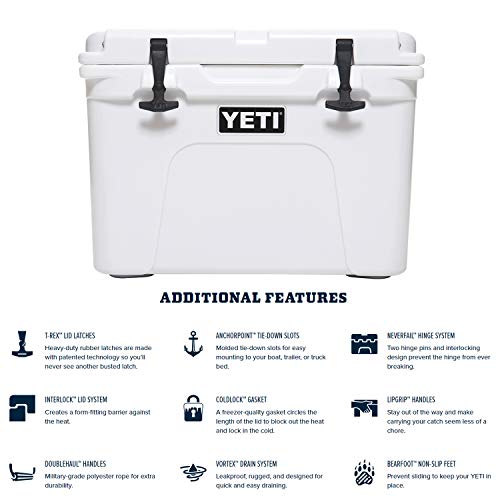 YETI Tundra 35 Cooler, White