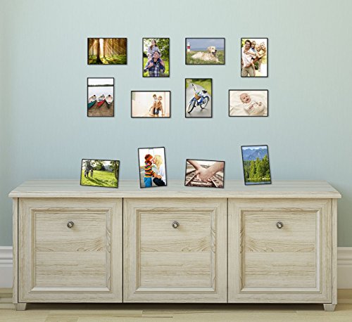 MCS Format Picture Frames, Gallery Wall Frames, Black, 5 x 7, 12-Pack