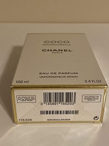 Chânél Coco Mademoiselle For Women Eau de Parfum Spray 3.4 Fl. OZ. / 100ML.