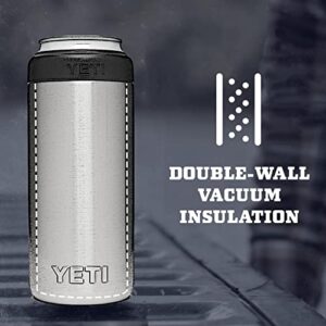 YETI Rambler 12 oz. Colster Slim Can Insulator for the Slim Hard Seltzer Cans, Nordic Blue