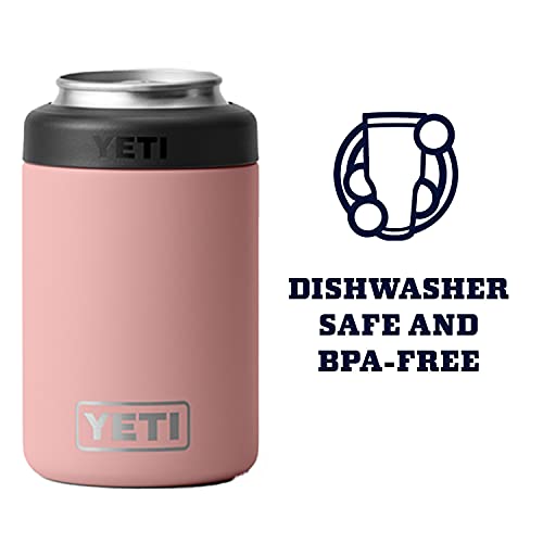 YETI Rambler 12 oz. Colster Can Insulator for Standard Size Cans, Sandstone Pink