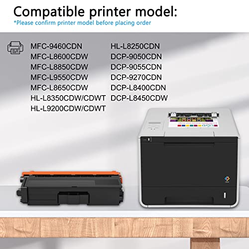 HIYOTA 12-Pack TN-336 Compatible TN336BK TN336C TN336M TN336Y High Yield Toner Cartridge Set Replacement for Brother TN336 HL-L8350CDW/CDWT MFC-L8850CDW DCP-L8400CDN Printer Toner | 3BK/3C/3M/3Y