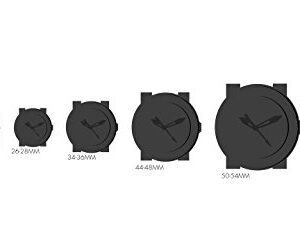 AX ARMANI EXCHANGE Men's Black Silicone Strap Watch (Model: AX1326)