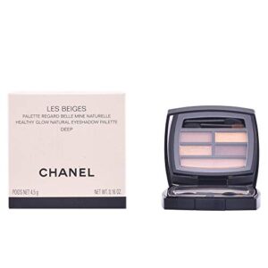 CHANEL Les Beiges Healthy Glow Natural Eyeshadow Palette Deep, 0.16 Fl Oz