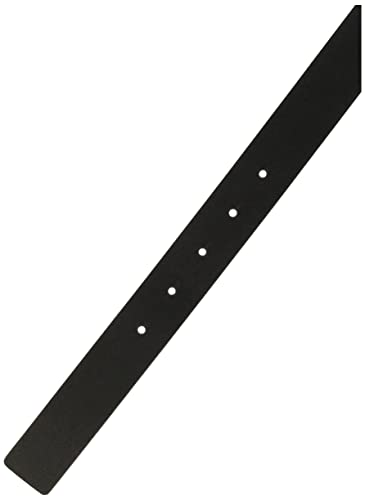 AX Armani Exchange mens A X Hinge Plate Belt, Black/Phantom, 32 US