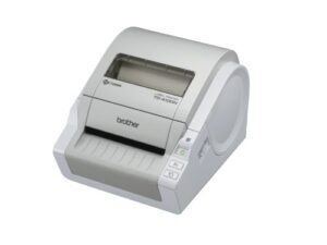 brother td-4100n direct thermal printer – monochrome – desktop – label print – 4.29 in/s mono – 300 x 300 dpi – fast ethernet – usb