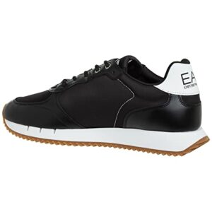 emporio armani ea7 men sneakers black – white 9.5 us