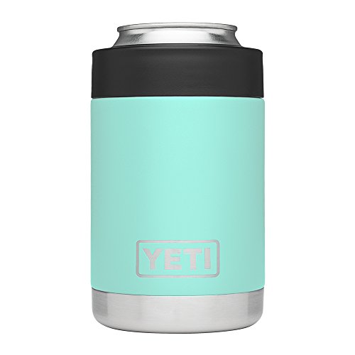 YETI Rambler Vacuum Insulated Stainless Steel Colster, Seafoam DuraCoat