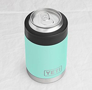 YETI Rambler Vacuum Insulated Stainless Steel Colster, Seafoam DuraCoat