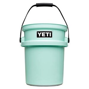 yeti loadout 5-gallon bucket, impact resistant fishing/utility bucket, seafoam