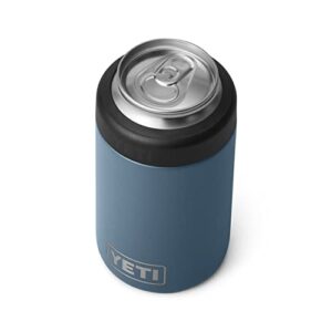 yeti rambler 12 oz. colster can insulator for standard size cans, nordic blue