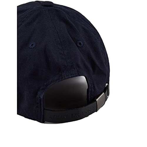 A|X ARMANI EXCHANGE Men's Baseball hat, Navy & White, One Size