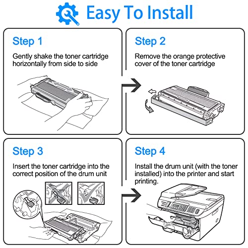 NineLeaf Compatible Drum Unit Replacement for Brother DR820 DR-820 to use in MFC-L6700DW MFC-L6750DW MFC-L6800DW MFC-L6900DW DCP-L5600DN DCP-L5650DN Printer (10 Pack Black)