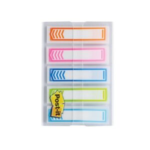 Post-it Message Flags,"Sign Here", 100 Flags/Dispenser, 1 Dispenser/Pack.47 in Wide, Assorted Colors (684-SH-NOTE)