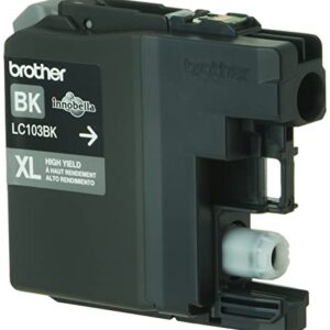 Brother Genuine High Yield Black -Ink -Cartridges, LC1032PKS, Replacement Black -Ink, Includes 2 -Cartridges of Black -Ink, Page Yield Up To 600 Pages/ -Cartridge, LC1032PKS