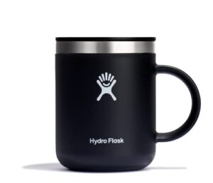 hydro flask mug – stainless steel reusable tea coffee travel mug – vacuum insulated, bpa-free, non-toxic 12 oz