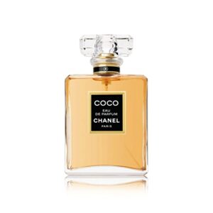 coco by chanel for women, eau de parfum spray, 3.4 ounce