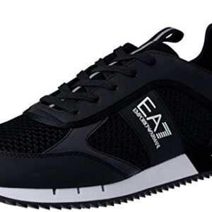 Emporio Armani EA7 Laces U Trainers Men Black - 8 - Low Top Trainers Shoes