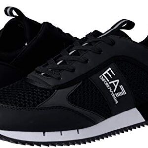 Emporio Armani EA7 Laces U Trainers Men Black - 8 - Low Top Trainers Shoes