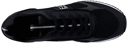 Emporio Armani EA7 Laces U Trainers Men Black - 8 - Low Top Trainers Shoes