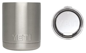 yeti rambler lowball 10 oz stainless steel cup with lid