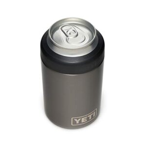 yeti rambler 12 oz. colster can insulator for standard size cans, graphite