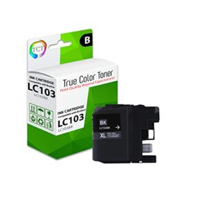 TCT Compatible Ink Cartridge Replacement for Brother LC103 LC103BK LC103C LC103M LC103Y Works with Brother MFC-J470DW J475DW J6920DW J285DW Printers (Black, Cyan, Magenta, Yellow) - 5 Pack