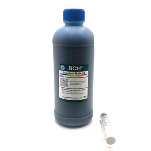 bch standard universal cyan refill ink – 500 ml (16.9 oz) photo dye for all printers: hp, canon, epson, lexmark, brother and dell printers