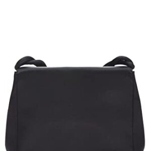 CHANEL, Pre-Loved Black Satin Envelope Flap Mini, Black