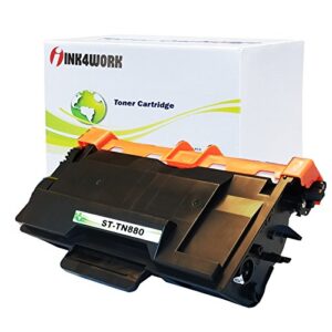 ink4work new compatible replacement for brother tn880 tn-880 super high yield toner cartridge for hl-l6200dw hl-l6250dw hl-l6300dw hl-l6400dw mfc-l6700dw mfc-l6750dw mfc-l6800dw mfc-l6900dw