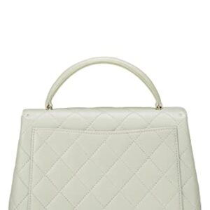CHANEL, Pre-Loved Green Quilted Lambskin Kelly Small, Green